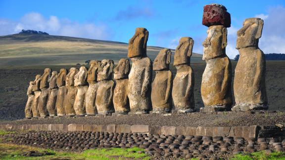 Moai-patsaat Pääsiäissaarella