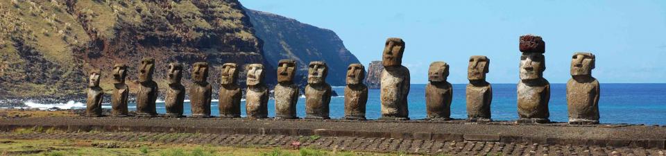 Moai-patsaita-Paasiaissaarella