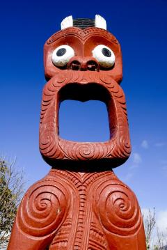 Maori taidetta Uudessa-Seelannissa