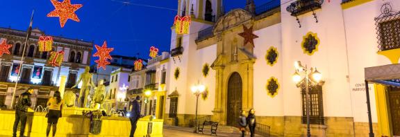 Plaza del Socorro Ronda Andalusia Espanja Olympia