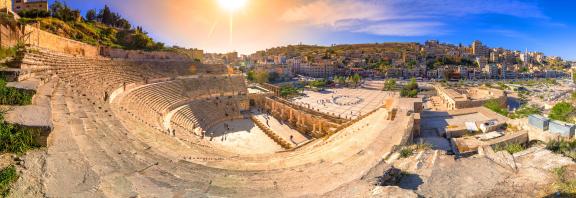 Roomalaisajalta-peraisin-oleva-teatteri-Amman-Jordania