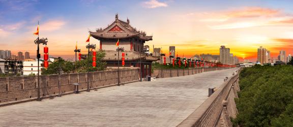 Historiallinen-kaupunginmuuri-Xian-Kiina