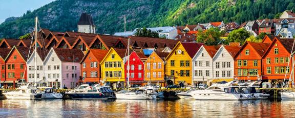 Bergen-Bryggen-Norja-Olympia