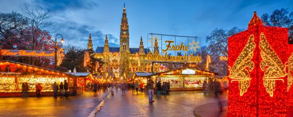 Perinteiset joulumarkkinat Wien Itävalta