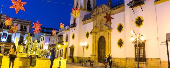 Plaza del Socorro Ronda Andalusia Espanja Olympia