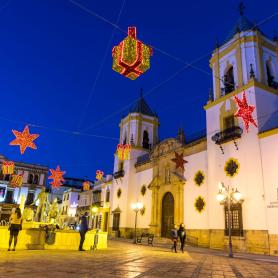 Plaza del Socorro Ronda Andalusia Espanja Olympia Kaukomatkat