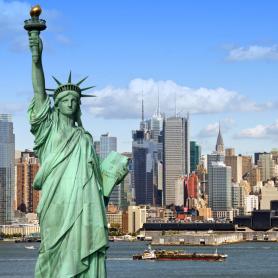 Vapaudenpatsas New York USA Olympia Kaukomatkat risteilyt