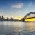 Harbour-silta-auringon-laskiessa-Sydney-Olympia