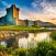 Historiallinen-Ross-Castle-linna-Killarneyn-kansallispuistossa-Irlanti