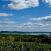 Kaunis maisema viiniviljelmien yli Balatonjärvelle Unkarissa